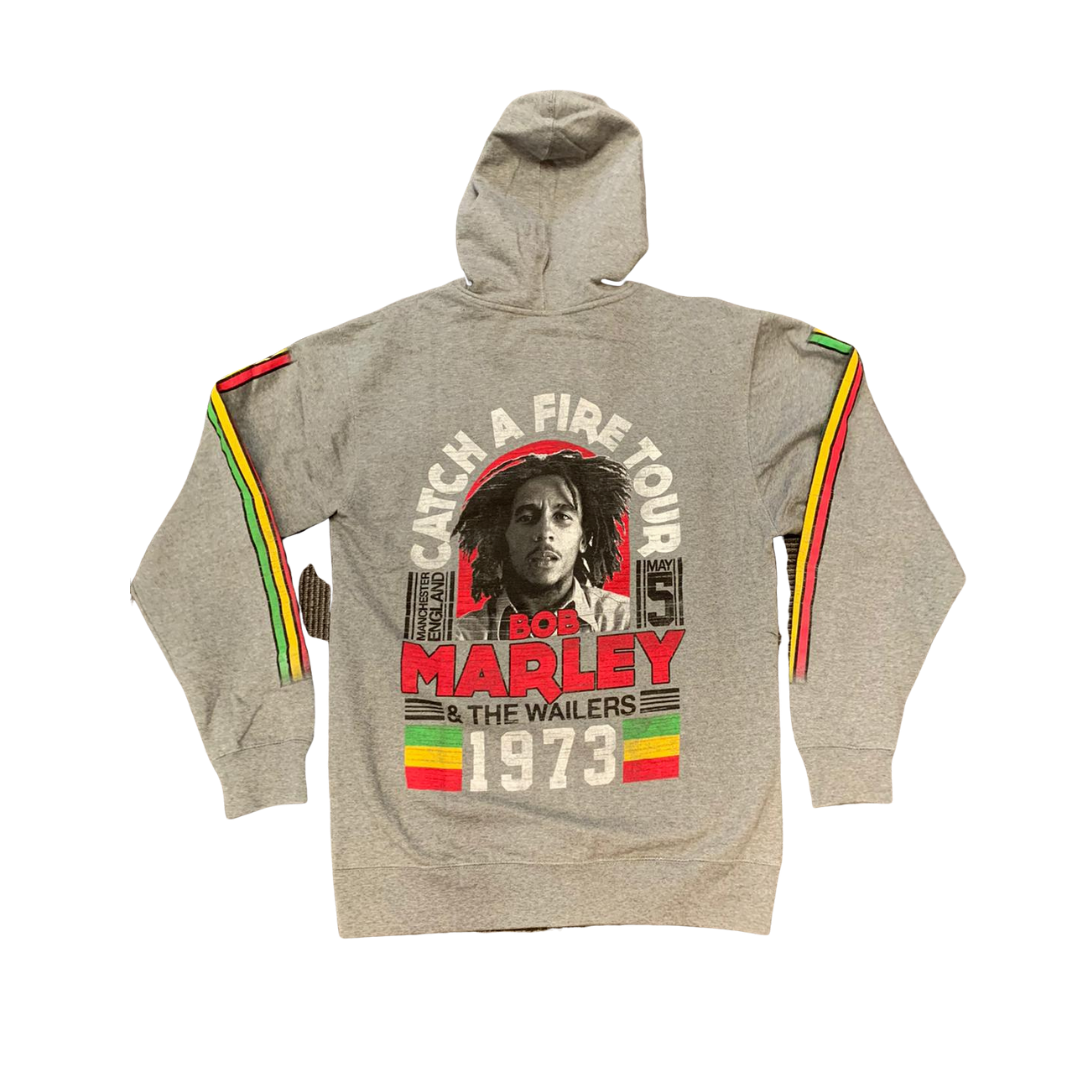 Bob Marley Catch A Fire Men's Hoodie – One Love Reggae Store