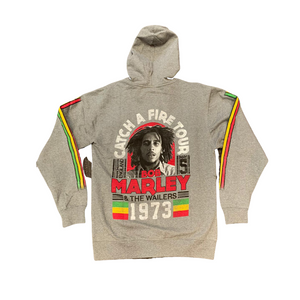 Bob Marley Catch A Fire Men's Hoodie