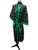 Black & Green African Robe