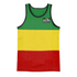 Bob Marley Rasta Colors Striped Men’s Tank