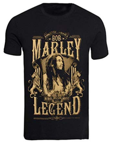 Bob Marley Rebel Music Legend Men’s T-Shirt