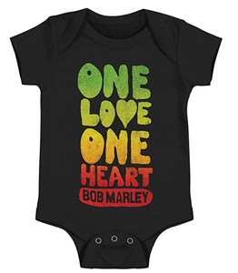 Bob Marley One Love One Heart Infant & Toddler Onesie