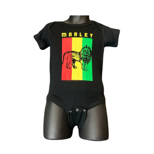 Bob Marley With Lion Infant & Toddler Onesie