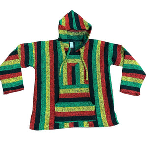 Men's Rasta Poncho