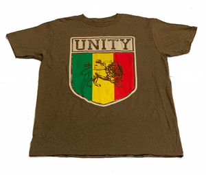 Unity Rasta Colored Badge Men’s T-Shirt