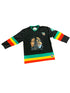 Bob Marley Lion Face Hockey Jersey Number 45